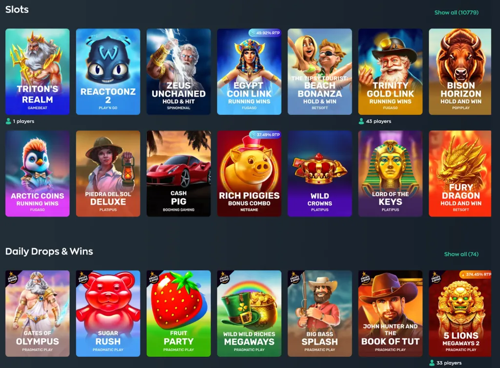 vave casino slots