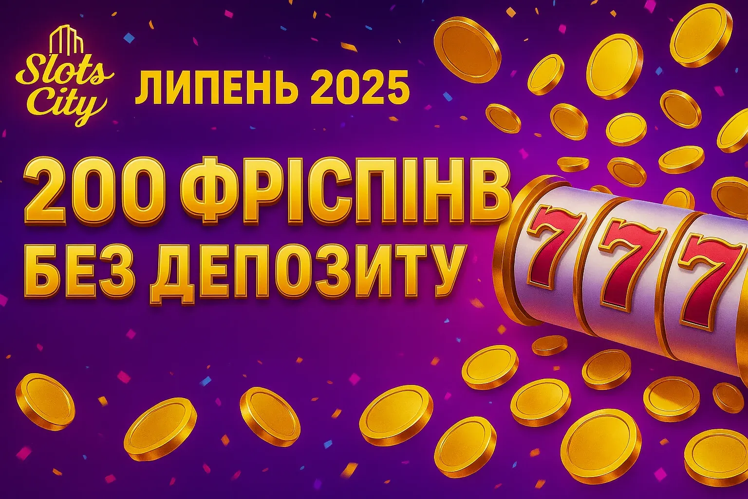 Эксклюзивный код от Slots City на 200 FS в Gates of Olympus 1000