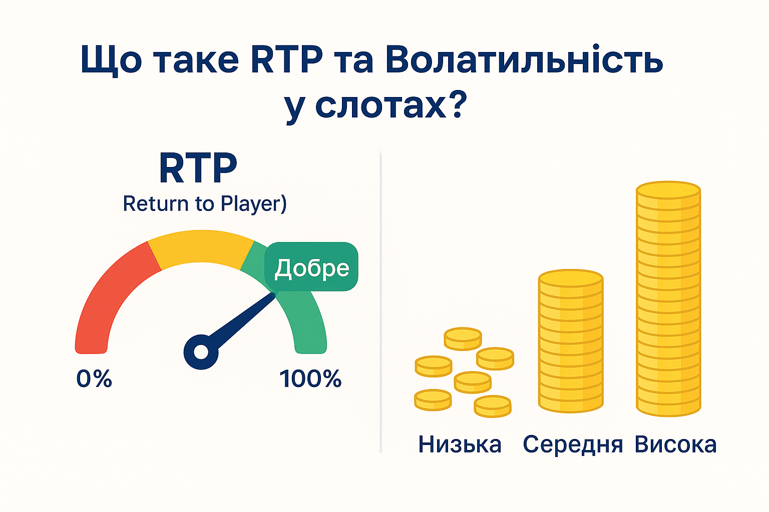 Що таке RTP та волатильність